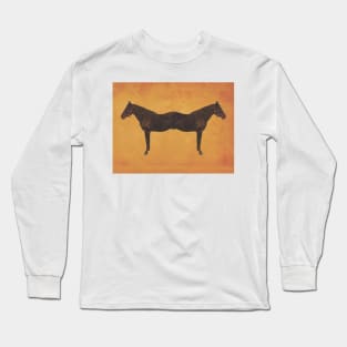 Opposite Direction - Surreal/Collage Art Long Sleeve T-Shirt